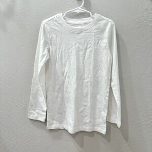 Primary White Long Sleeve Shirt